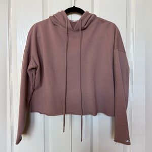 ALO Yoga Soft Box Crop Hoodie